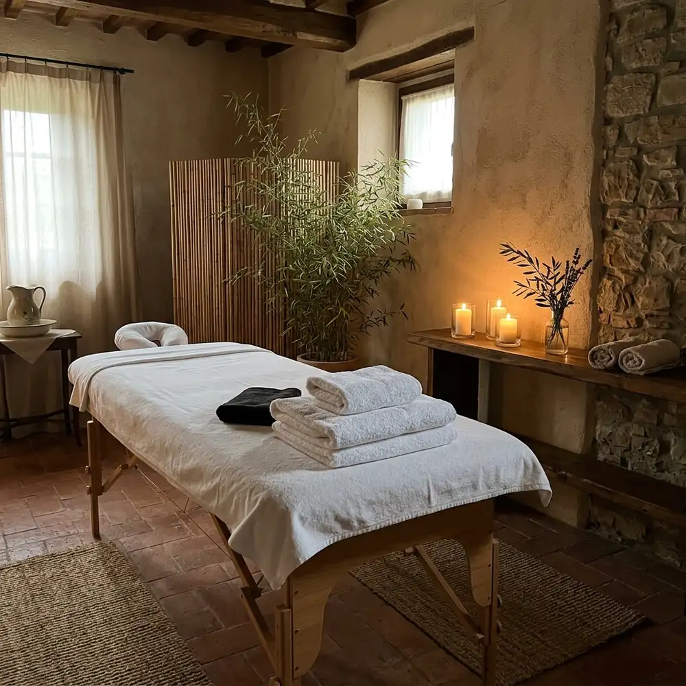 Cabina trattamenti SPA silenziosa con lettino