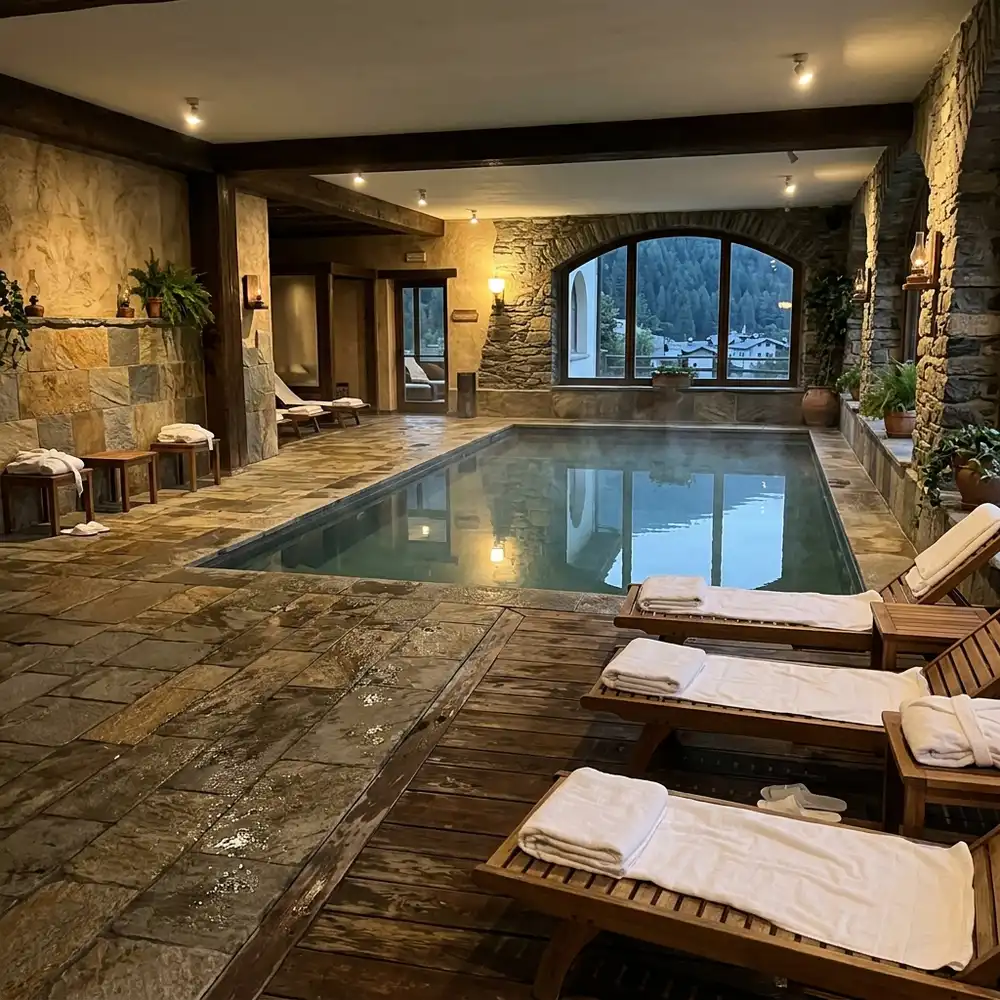 Centro benessere SPA del Parc Hotel Billia